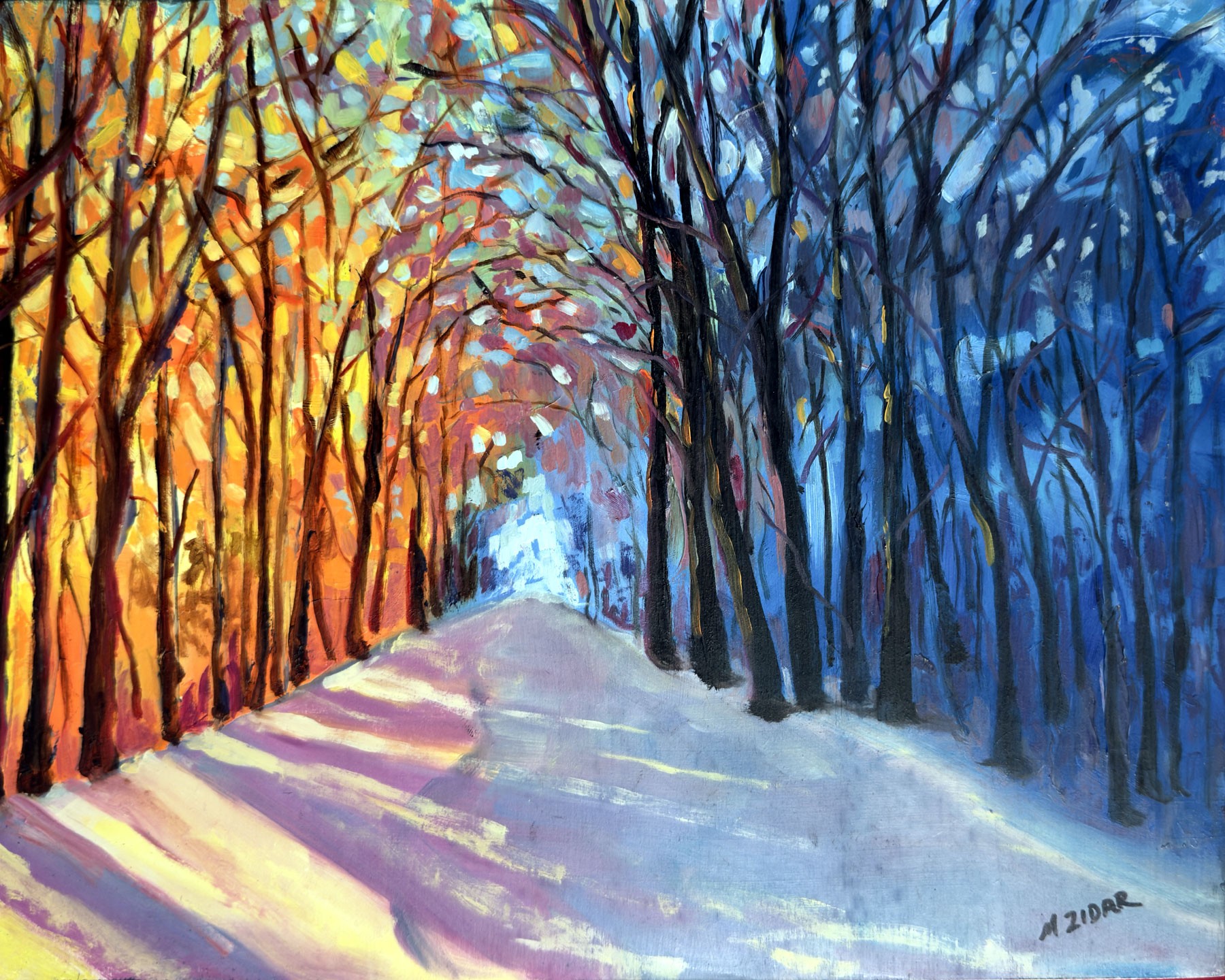 Hot & Cold Winter Light